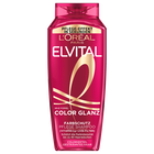 Bild: L'ORÉAL PARIS ELVITAL Color Glanz Pflege Farbschutz Shampoo & Spülung